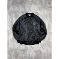 Vintage 80s/90s Chevrolet Thunder Embroidered Satin Bomber Jacket Size Medium