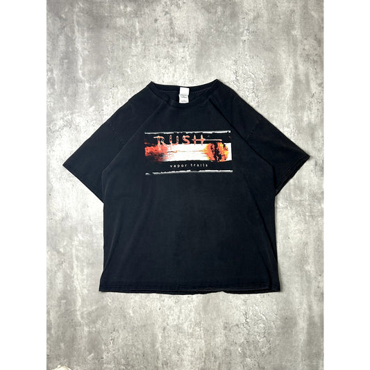 Vintage 2002 Rush Vapor Trails Tour Rock Music Band T-shirt Size XL