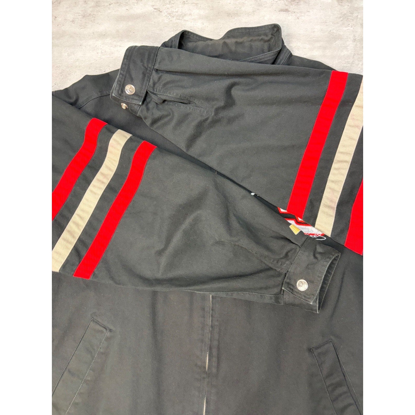 Dale Earnhardt #3 Goodwrench Lightweight Full Zip Nascar Racing Jacket Size XL