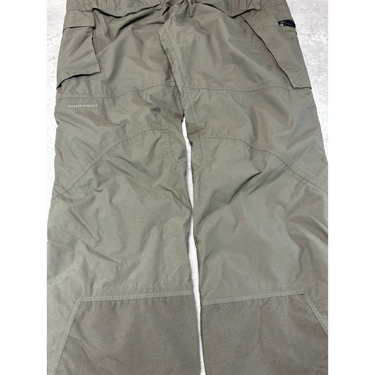 Vintage Columbia Titanium Omni-Tech Nylon Utility Cargo Pants Size Medium