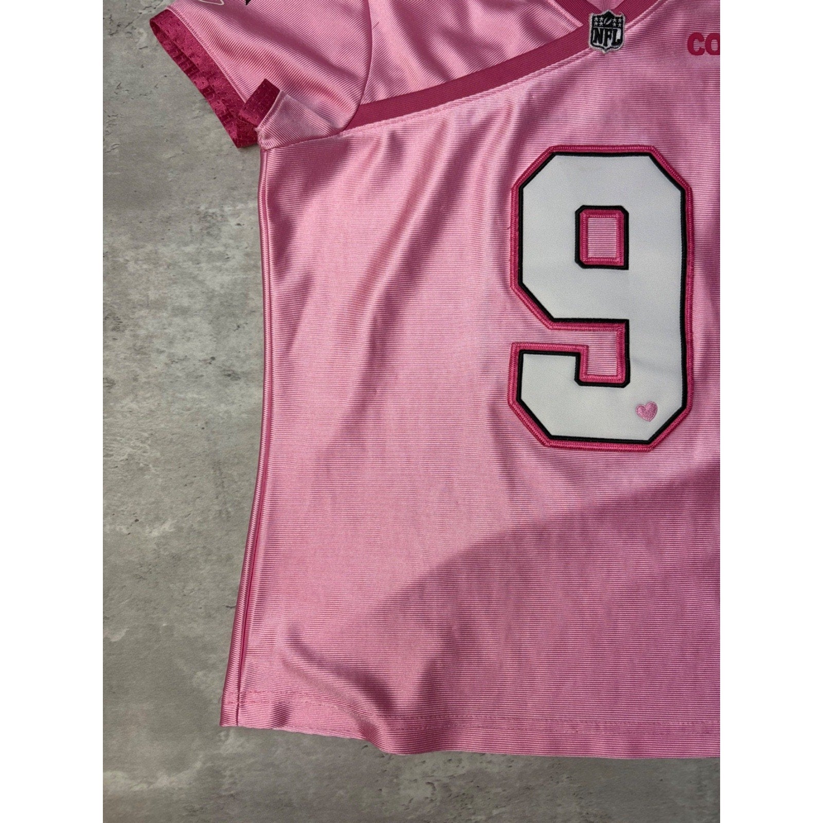 Vintage Womens Tony Romo #9 Dallas Cowboys NFL Valentines Jersey Size Medium