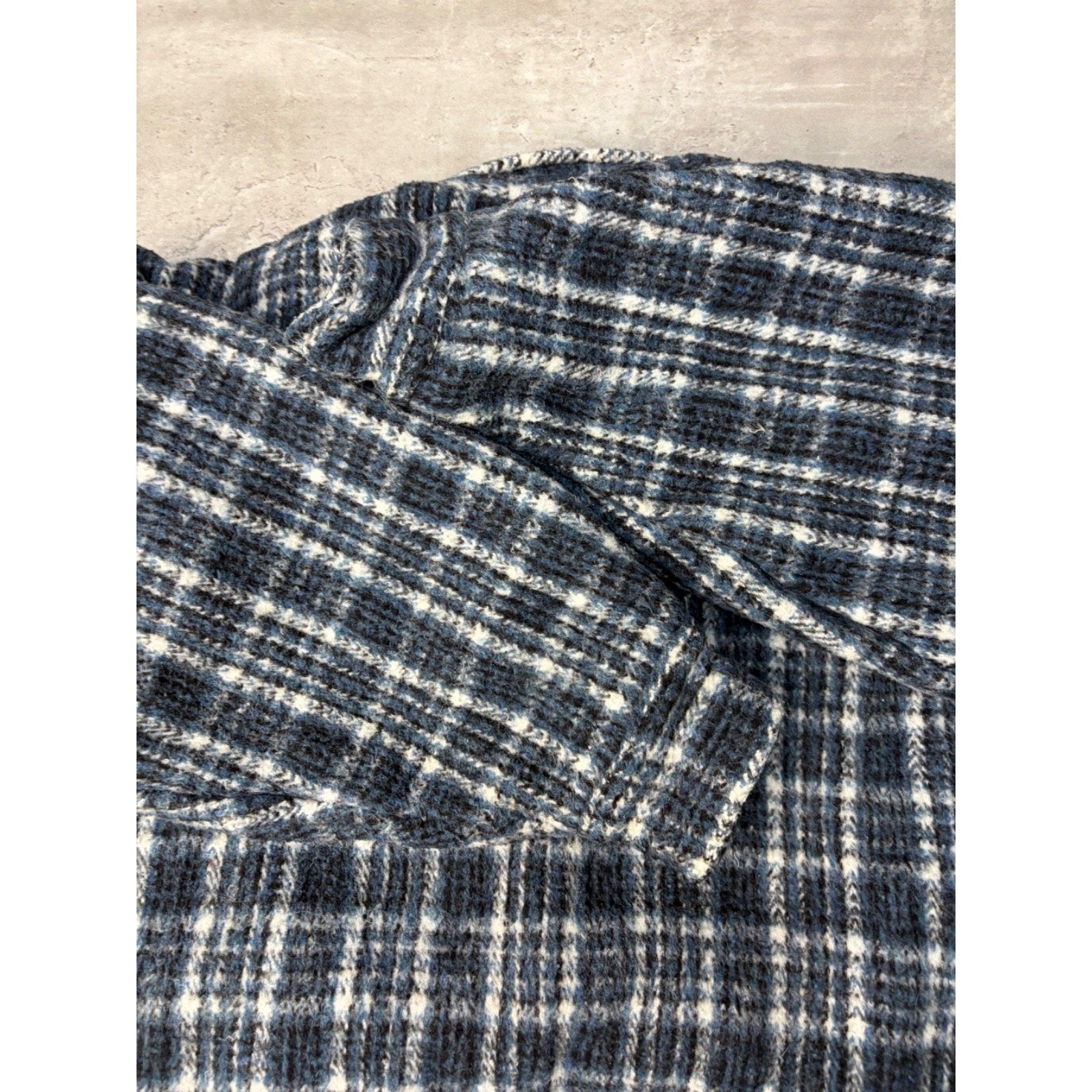 Vintage Earth Ragz Plaid Heavyweight Full Zip Jacket Size Large