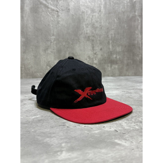 Vintage 90s Bardcardi Breezers Xtreme Embroidered Spellout Strapback Hat OSFA