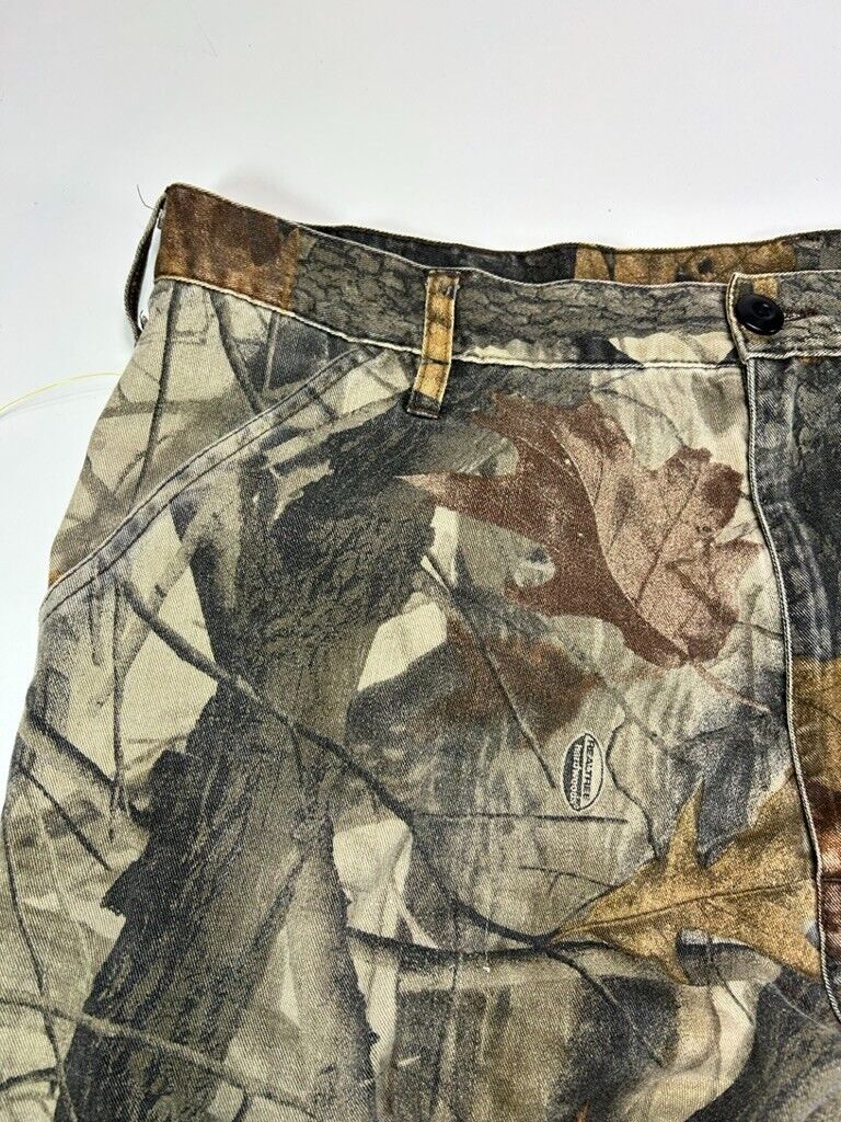 Vintage Liberty Realtree Hardwoods Camo Cargo Hunting Pants Size 39