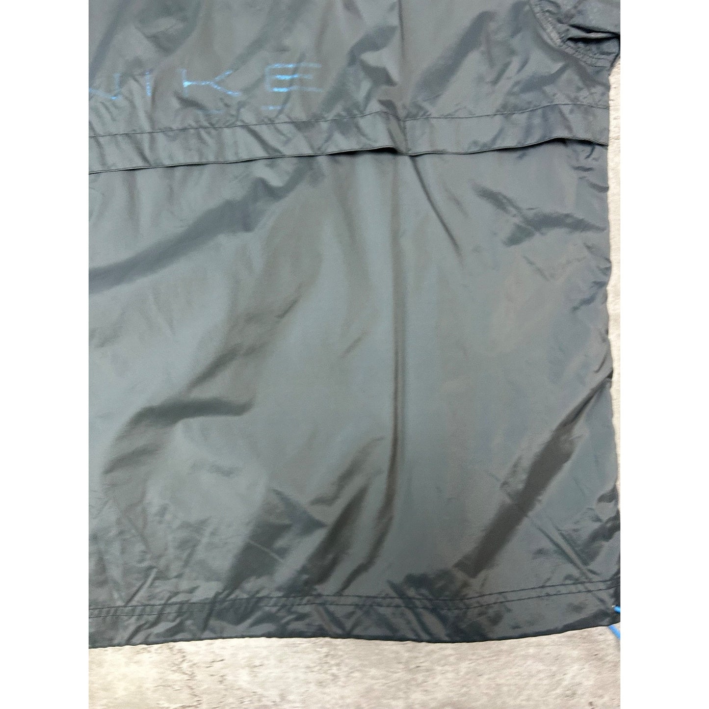 Vintage 2000s Nike Embroidered Swoosh Nylon 1/2 Zip WIndbreaker Jacket Sz Medium