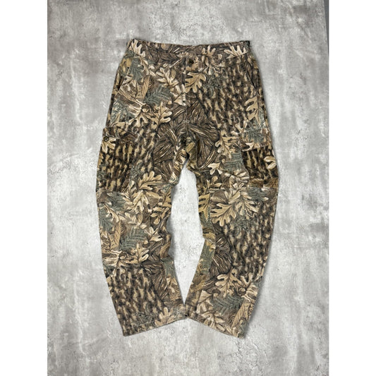 Vintage 90s Kleine Camo Tactical Hunting Cargo Pants Size 38 Green/Brown