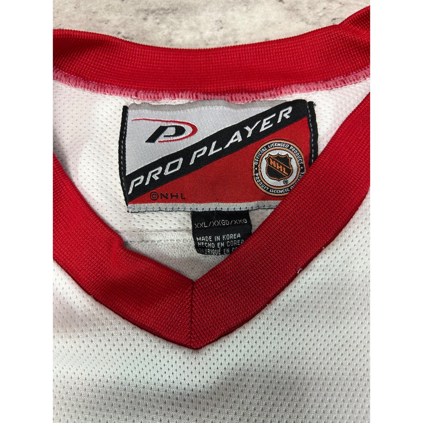 Vintage Detroit Red Wings NHL Stitched Pro Player Hockey Jersey Size 2XL