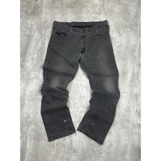 Vintage Dickies Faded Black Denim Workwear Denim Pants Size 39