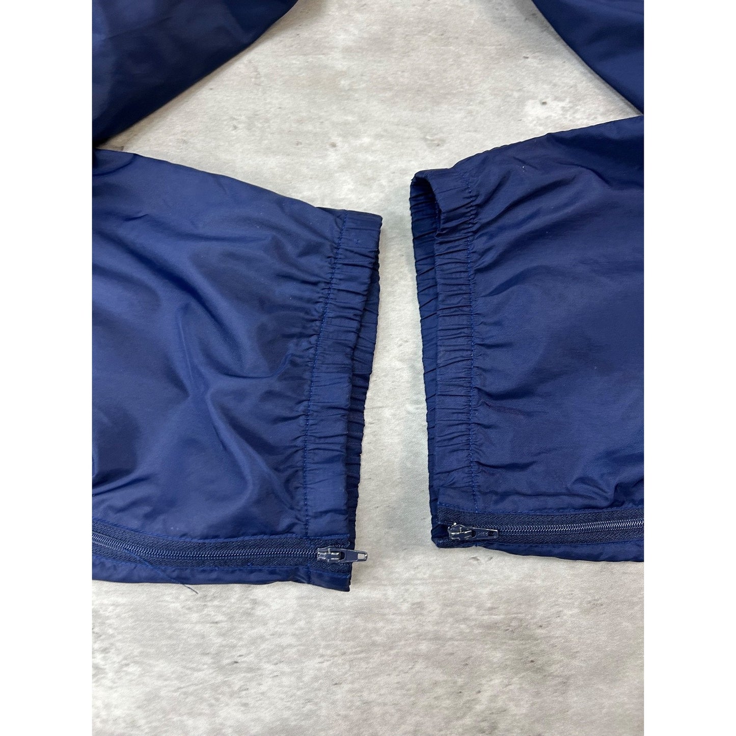 Vintage 90s Nike Tonal Embroidered Swoosh Nylon Track Pants Size XL