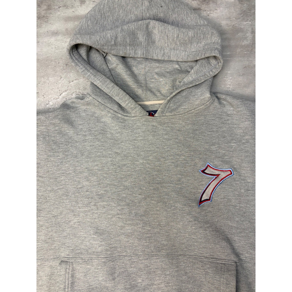 Vintage Y2K JNCO Rollin' 7s Embroidered Dice Graphic Hooded Sweatshirt Size 2XL