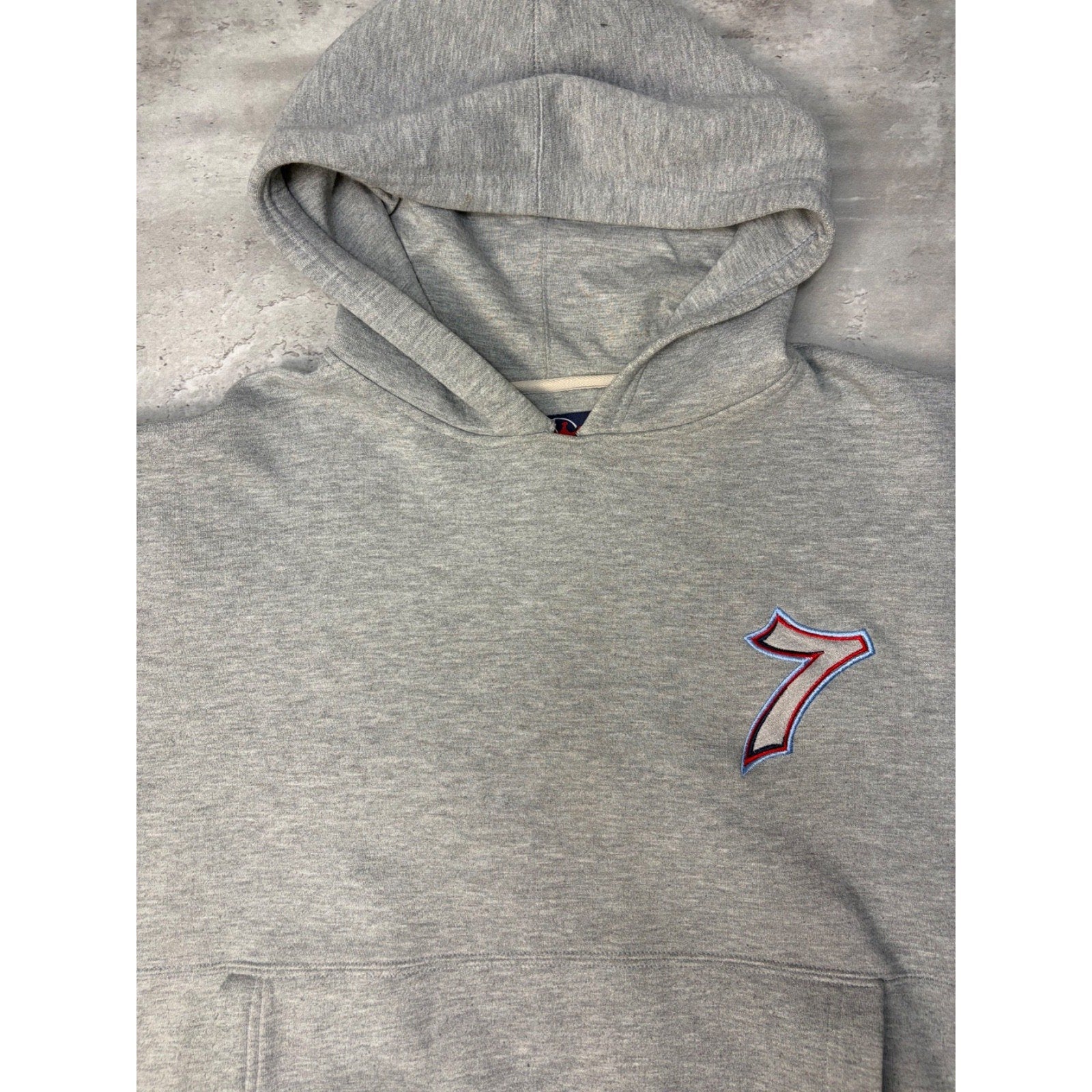 Vintage Y2K JNCO Rollin' 7s Embroidered Dice Graphic Hooded Sweatshirt Size 2XL