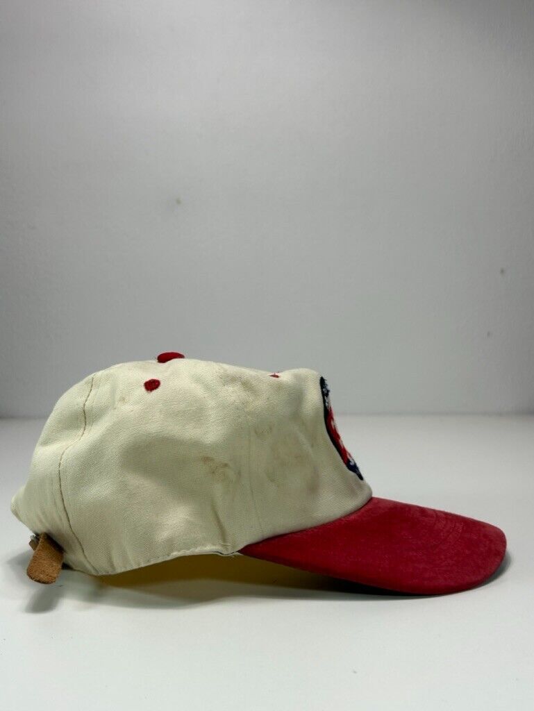 Vintage Molson Exports Embroidered Logo Strapback Hat OSFA