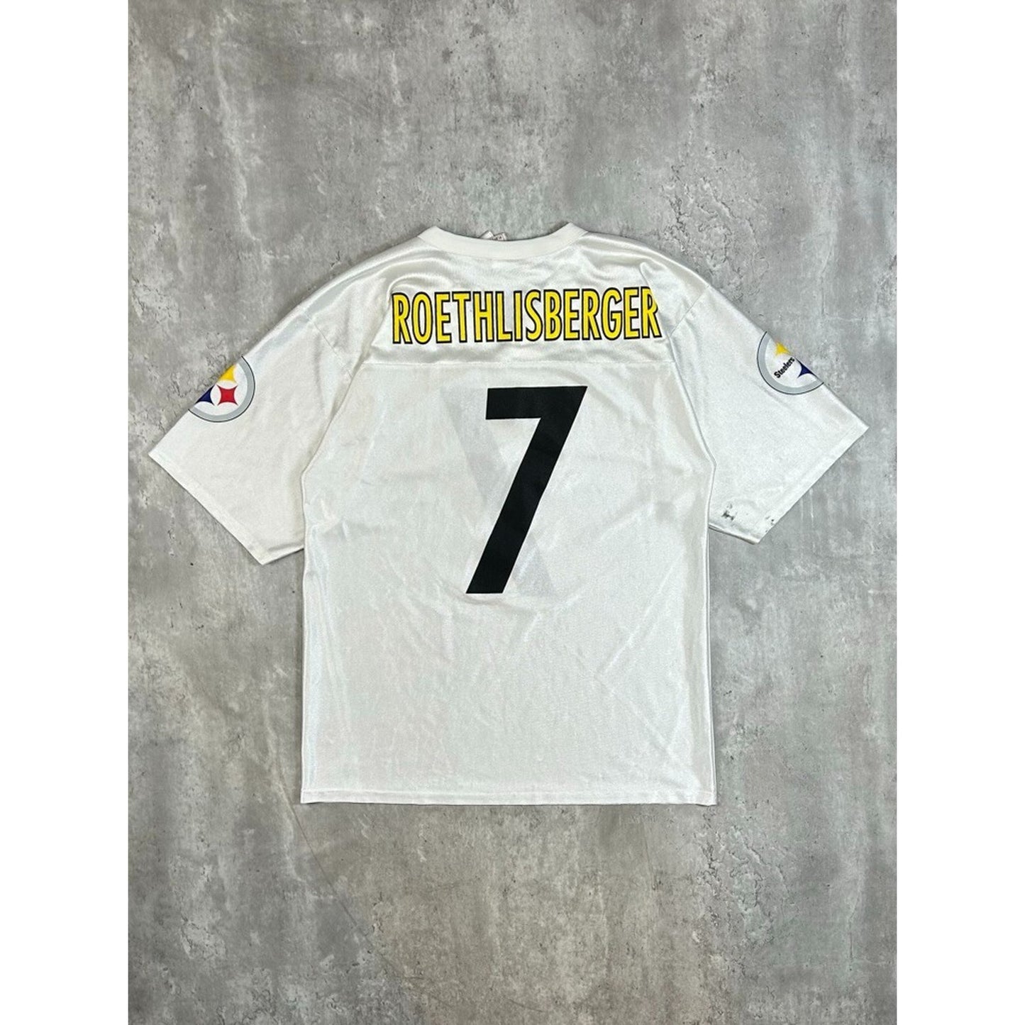 Vintage Ben Roethlisberger #7 Pittsburgh Steelers NFL Football Jersey Size Medium