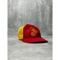 Vintage 80s/90s United States Marines Graphic Crest Trucker Snapback Hat OSFA
