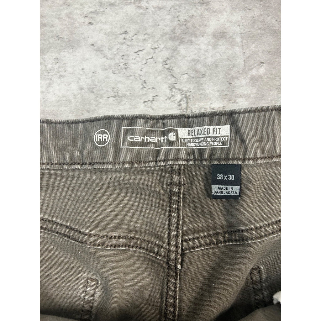Carhartt Relaxed Fit Canvas Workwear Five Pocket Pants Size 37