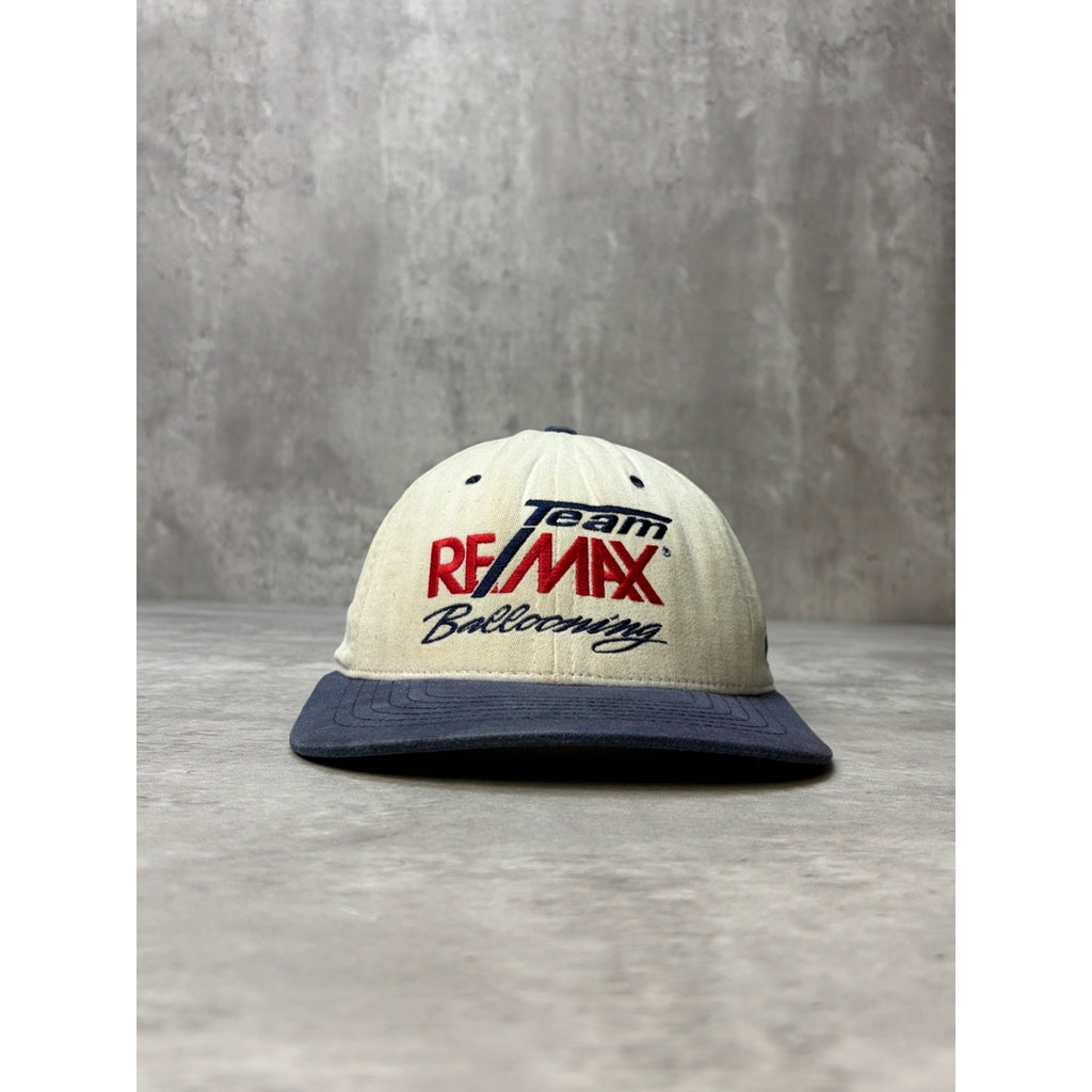 Vintage Team Remax Ballooning Spellout Strapback Hat OSFA