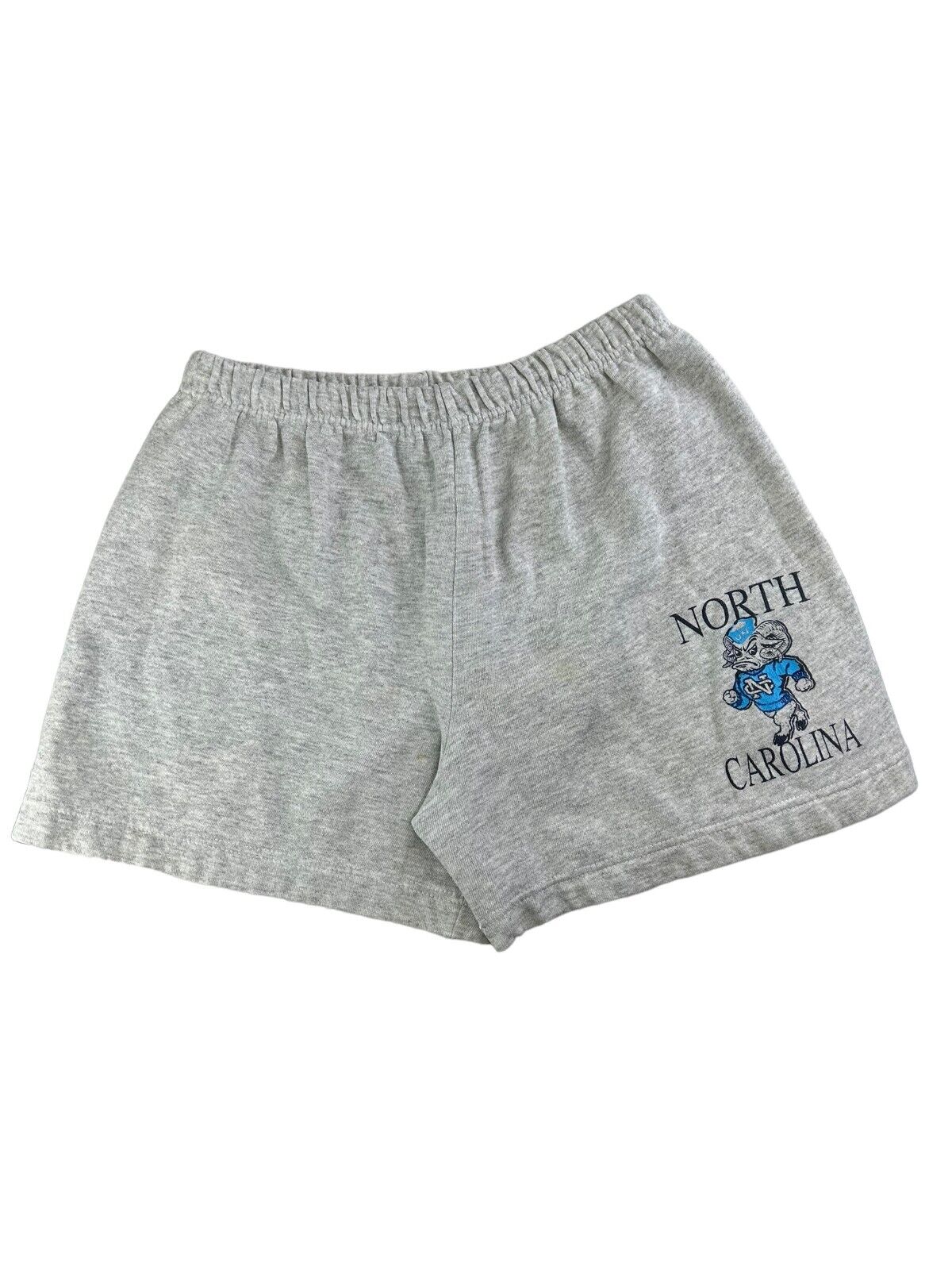 Vintage 90s UNC Tarheels NCAA Collegiate Graphic Logo Swear Shorts Size XL