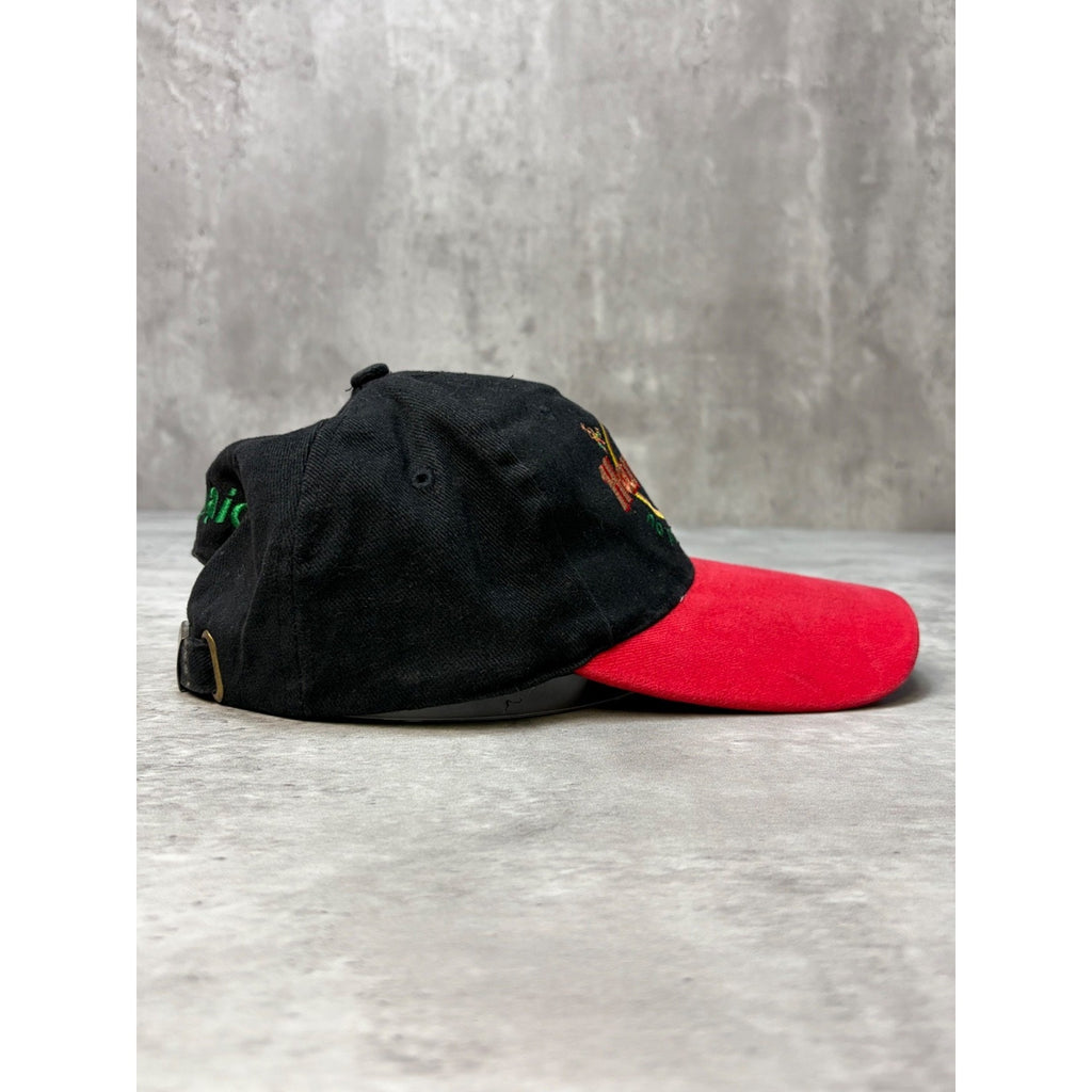 Vintage Hard Rock Cafe Jamaica No Problem Mon Strapback Hat OSFA