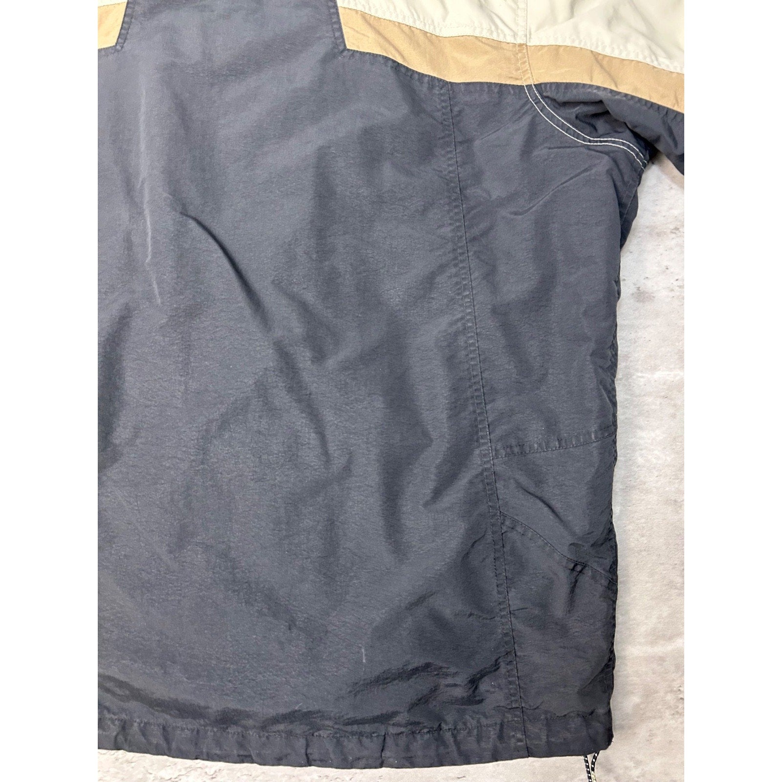 Vintage 2000s Nike Embroidered Swoosh Insulated Full Zip Hooded Jacket Size XL