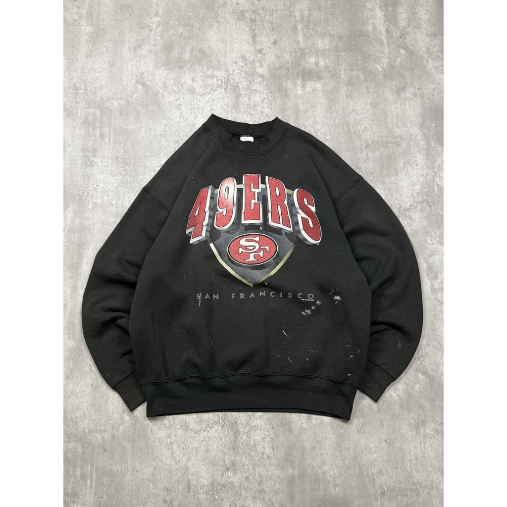 Vintage 1995 San Fransisco 49ers NFL Crest Logo Crewneck Sweatshirt Size XL