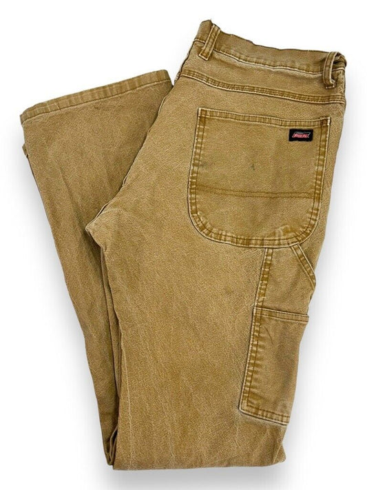 Vintage Dickies Canvas Workwear Carpenter Pants Size 36 Beige