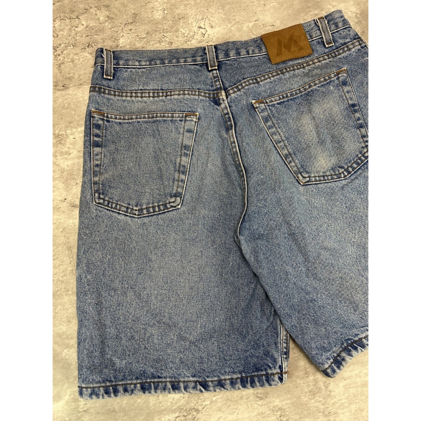 Vintage 90s Members Marks Light Wash Denim Pants Size 35 Blue