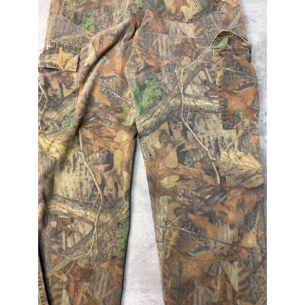 Vintage Spartan Advantage Timber Tree Camo Hunting Cargo Pants Size 33