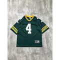 Vintage 1995 Brett Favre #4 Green Bay Packers NFL Starter Jersey Size YOUTH L