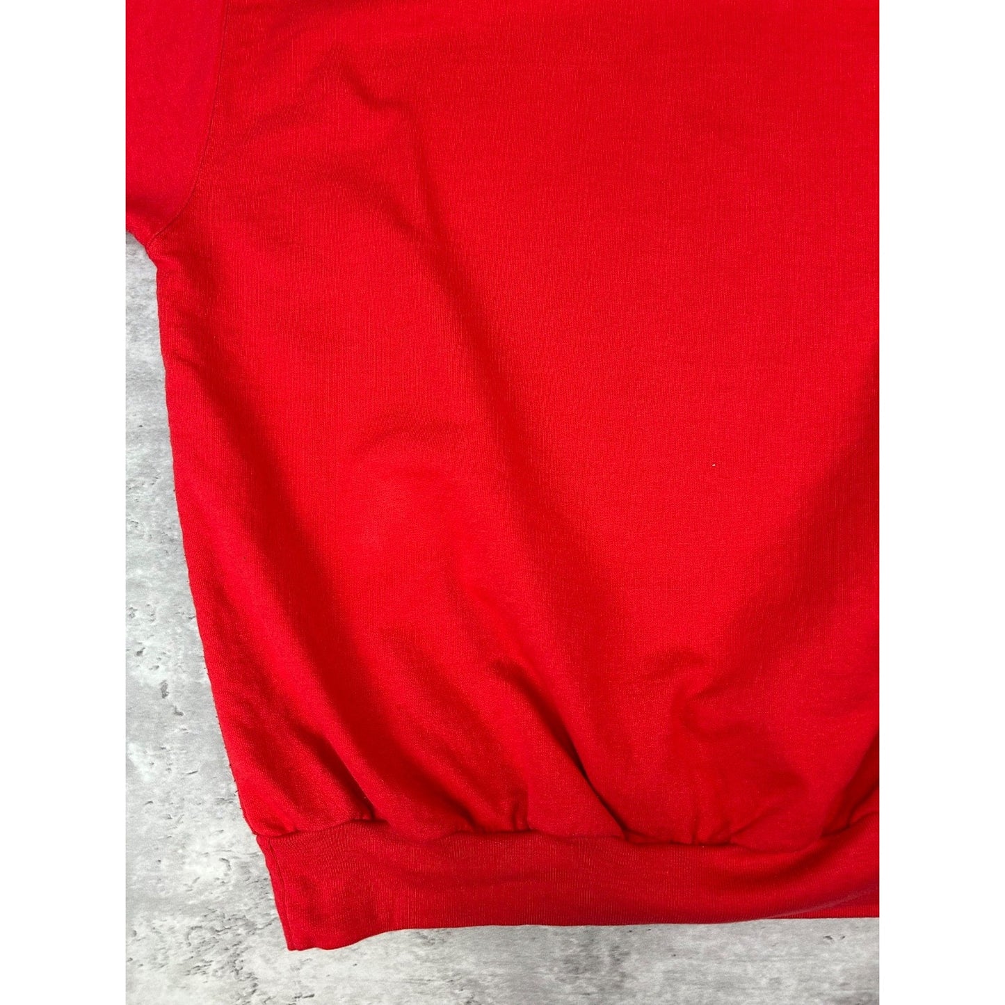 Vintage 90s Detroit Red Wings NHL Spellout Graphic Hooded Sweatshirt Size Large