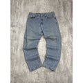 Vintage 90s Levis 505 Red Tab Light Wash Denim Pants Size 36 Blue