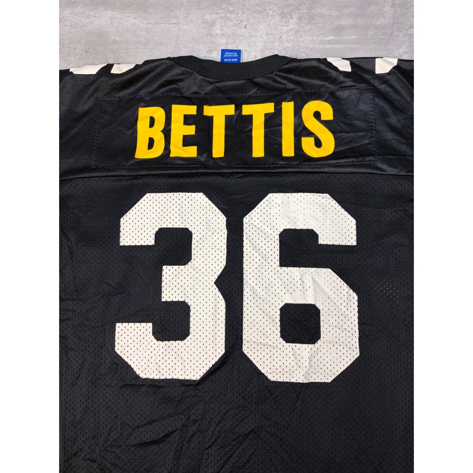 Vintage Jerome Bettis #36 Pittsburgh Steelers NFL Football Jersey Size Large