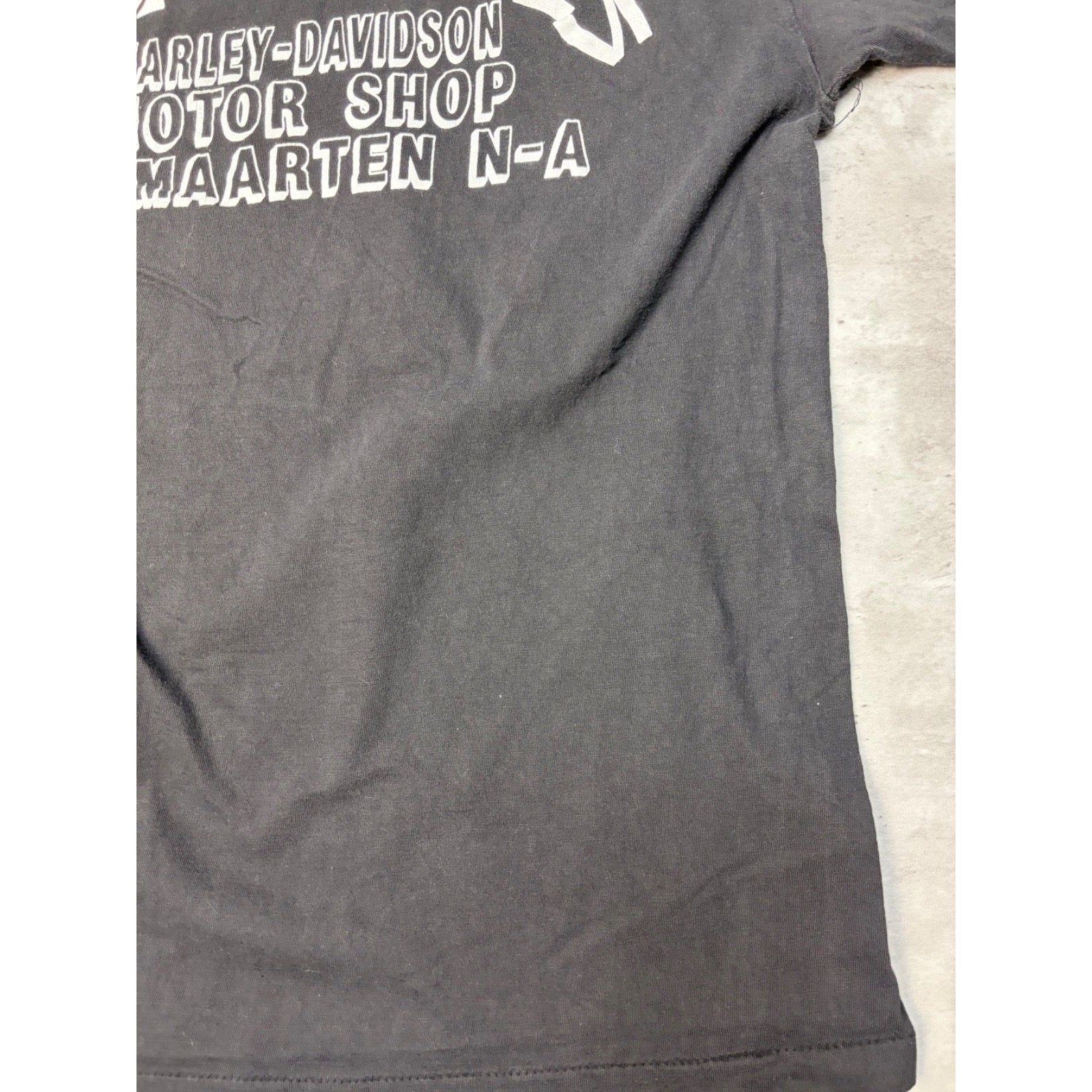 Vintage 90s Harley Davidson Classic Logo Graphic Black T-Shirt Size XL