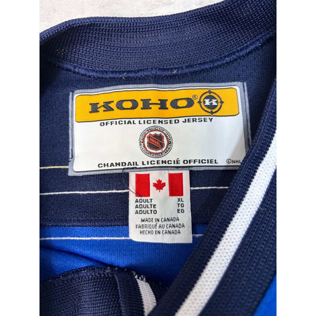 Vintage St. Louis Blues NHL Stitched Koho Hockey Jersey Size XL