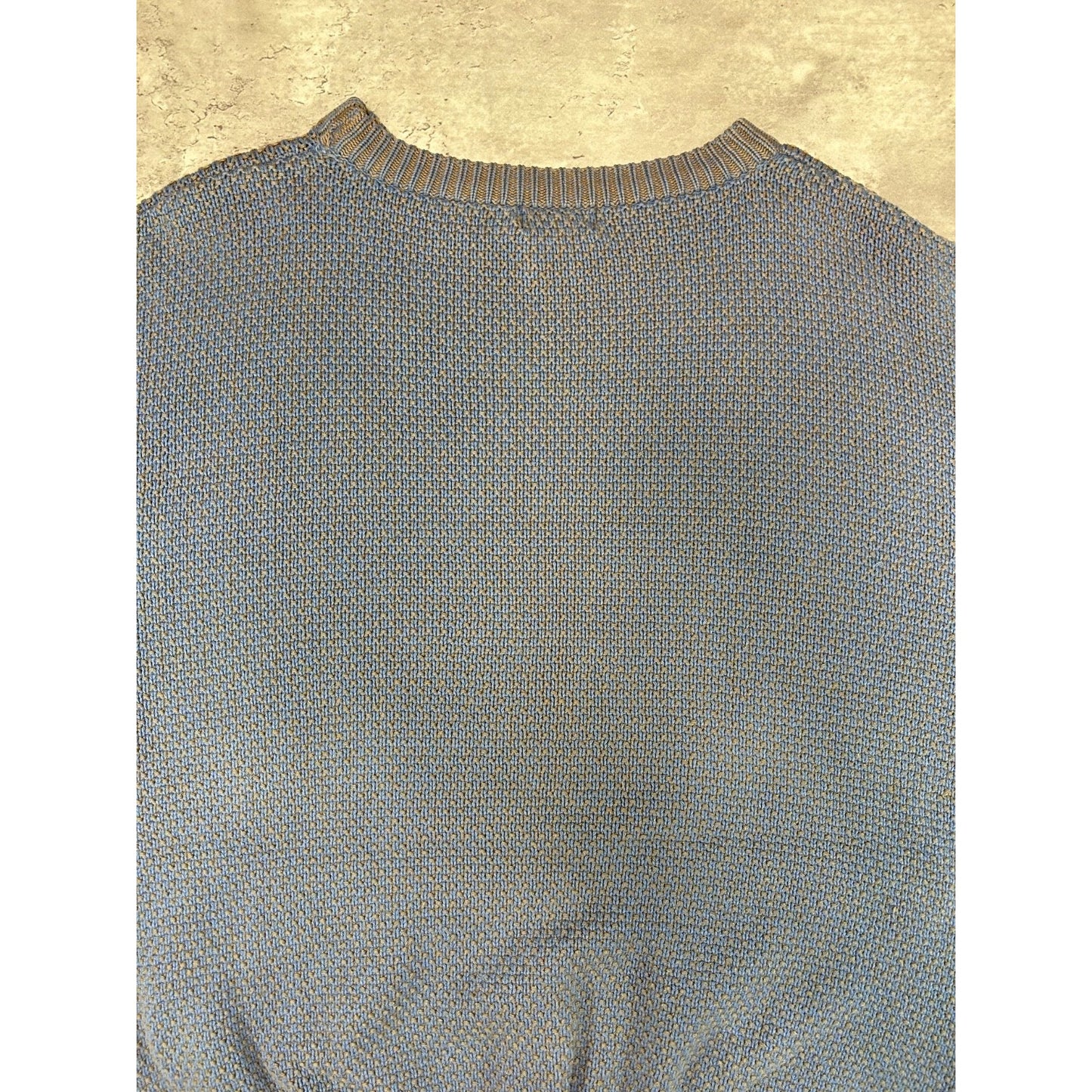 Vintage 90s Sperry Top Sider Graphic Crest Pullover Knit Sweater Size XL