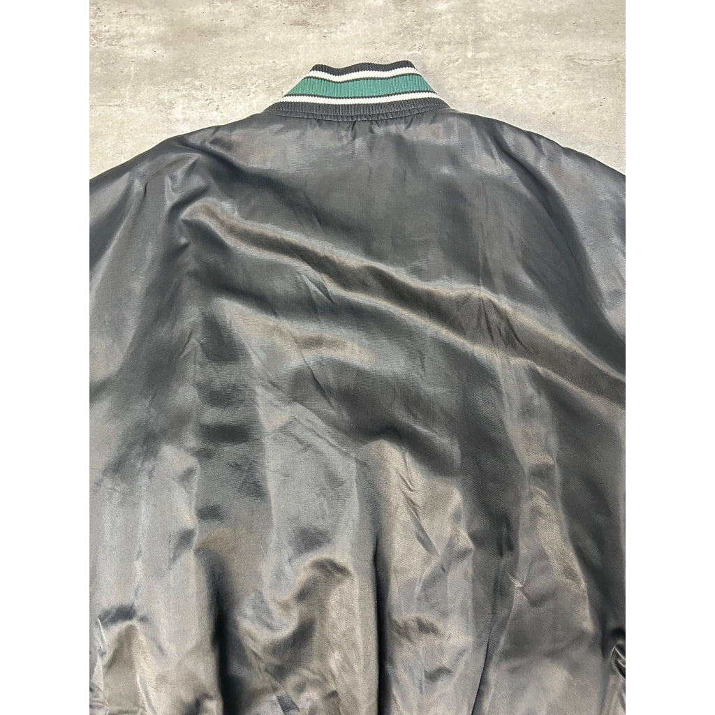 Vintage 90s Buffalo Bisons MiLB Starter Satin Bomber Jacket Size XL