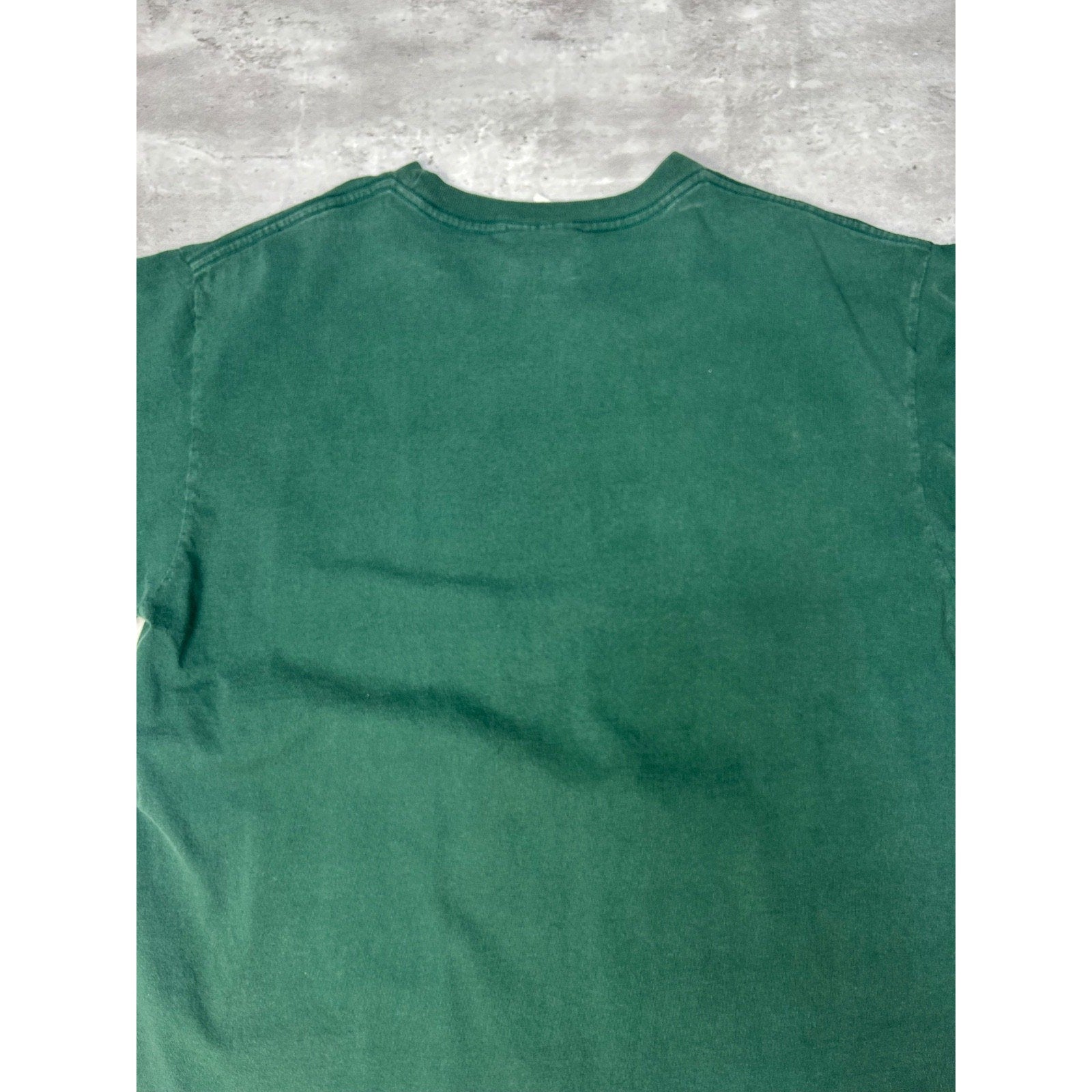 Vintage 1997 Green Bay Packers NFL Spellout Logo Graphic T-Shirt Size Large