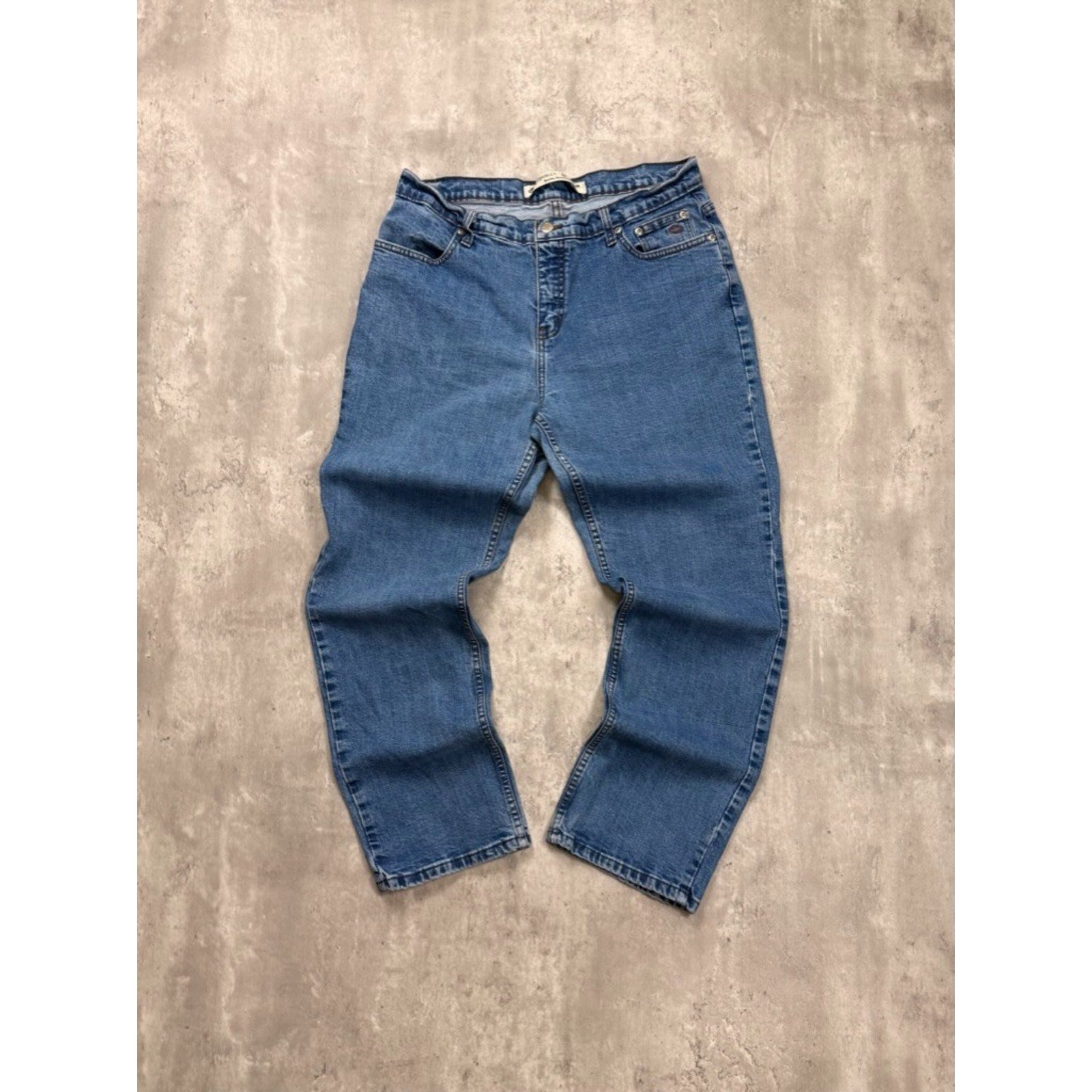 Vintage 90s Harley Davidson Medium Wash Denim Pants Size 33