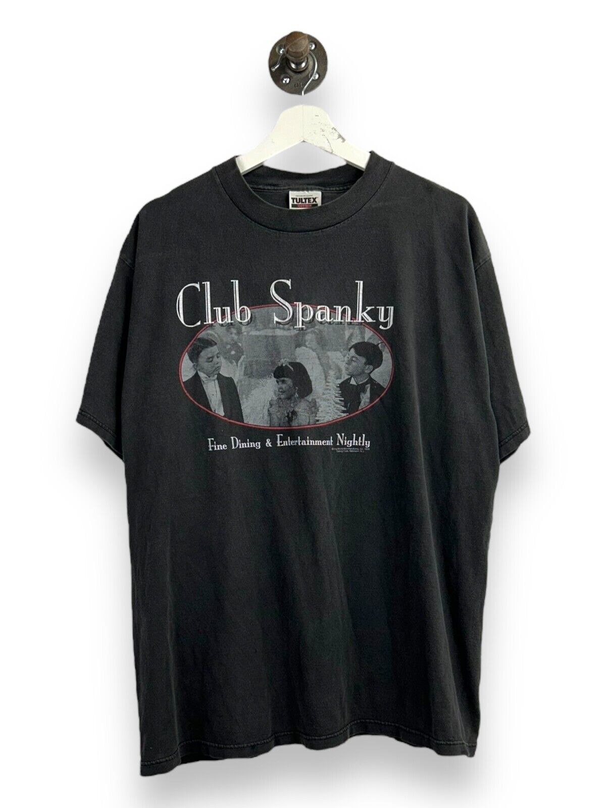 Vintage 1996 Club Spanky Rascals Graphic T-Shirt Size XL 90s