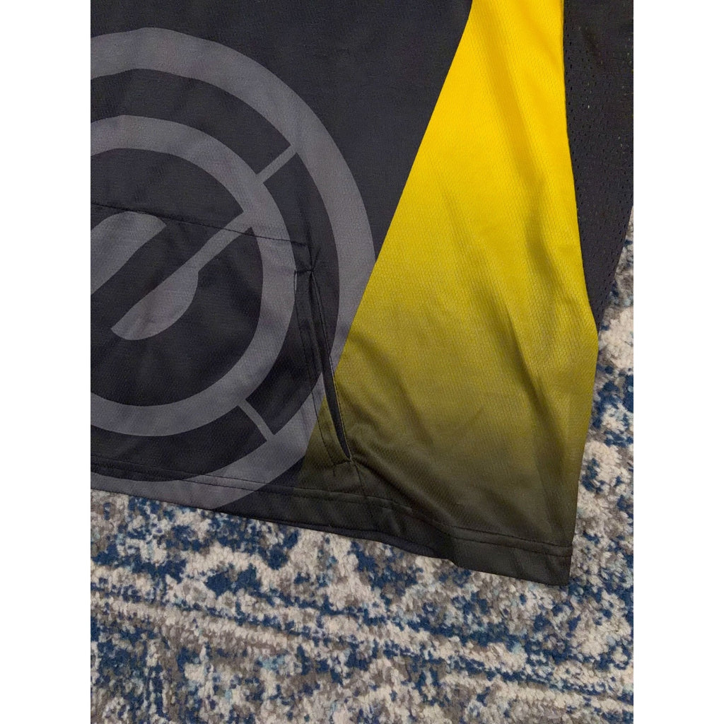 Vintage Evil Paintball Logo Spellout Padded Long Sleeve Jersey Size 2XL