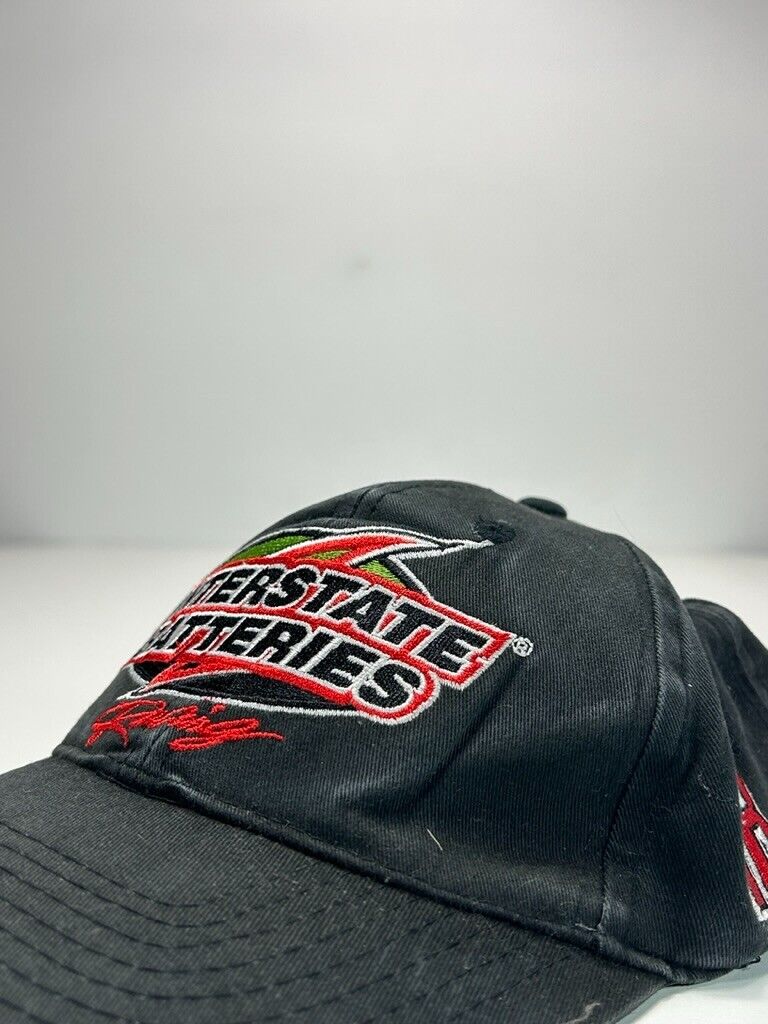 Interstate Batteries Nascar Racing Embroidered Spell Out Snapback Hat OSFA