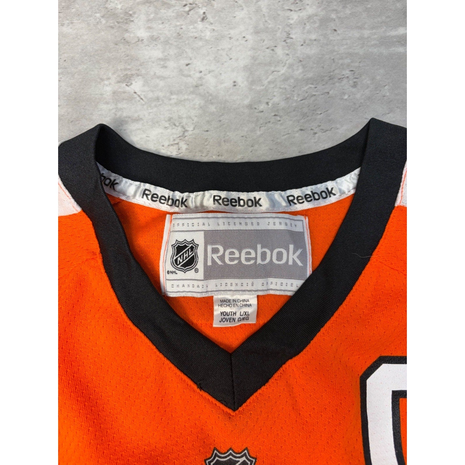 Vintage Claude Giroux #28 Philadelphia Flyers NHL Hockey Jersey Size L/XL YOUTH