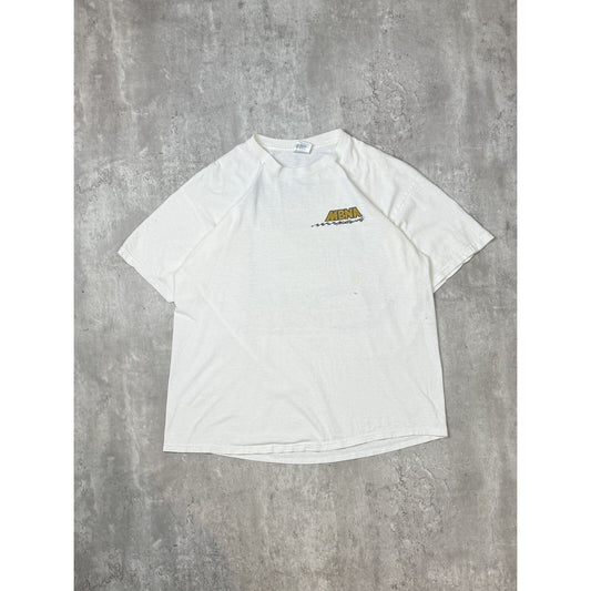 Vintage 2000 MBNA Nascar Pure Adrenaline Graphic T-Shirt Size XL White