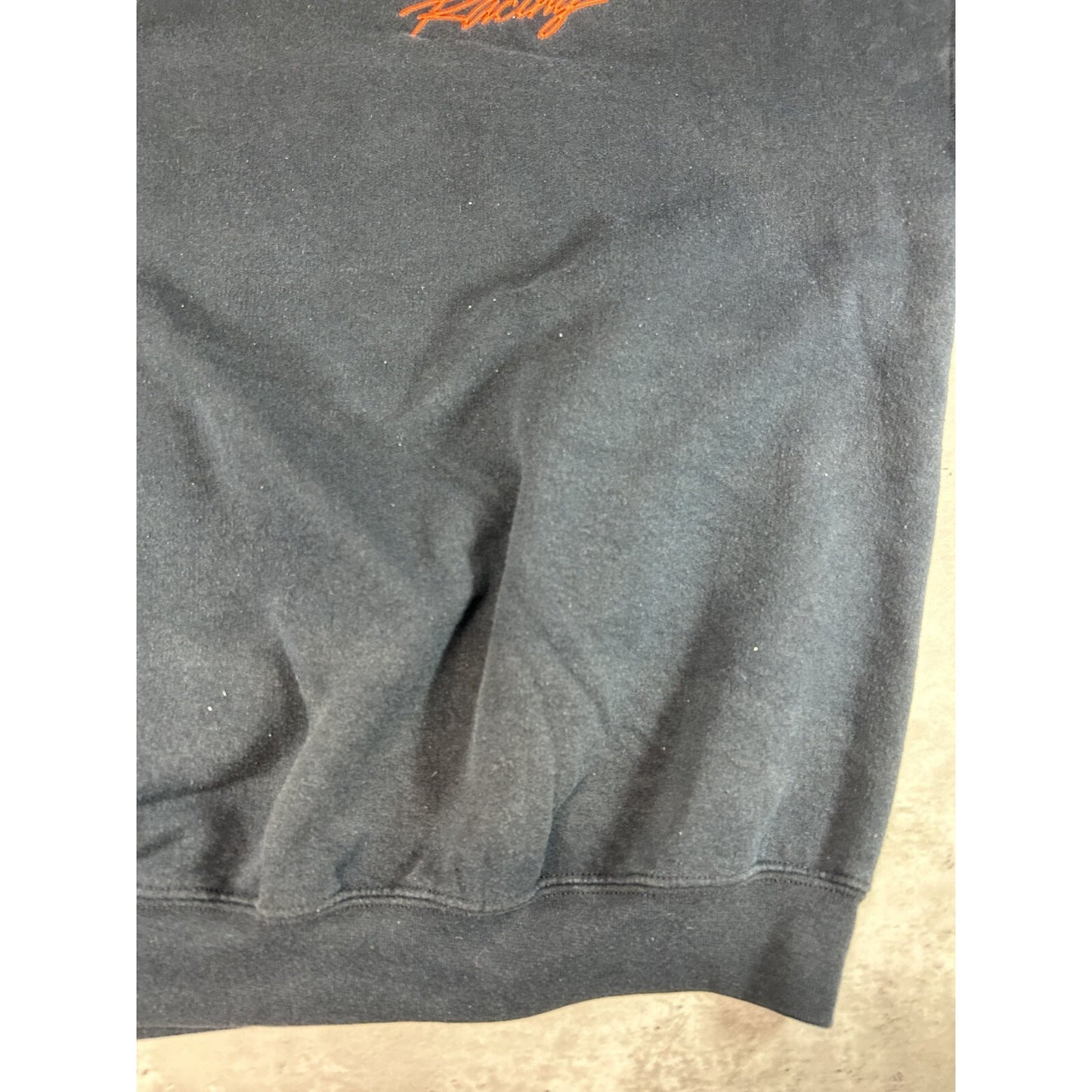 Vintage 90s McFadden Jr. #51 Racing Embroidered Graphic Sweatshirt Size 2XL
