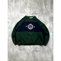 Vintage 90s Disney Mickey Mouse 1928 Embroidered Crest Sweatshirt Size XL