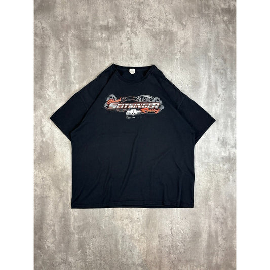Vintage Chuck Seitsinger Racing Come Get Some Race Graphic T-Shirt Size XXXL