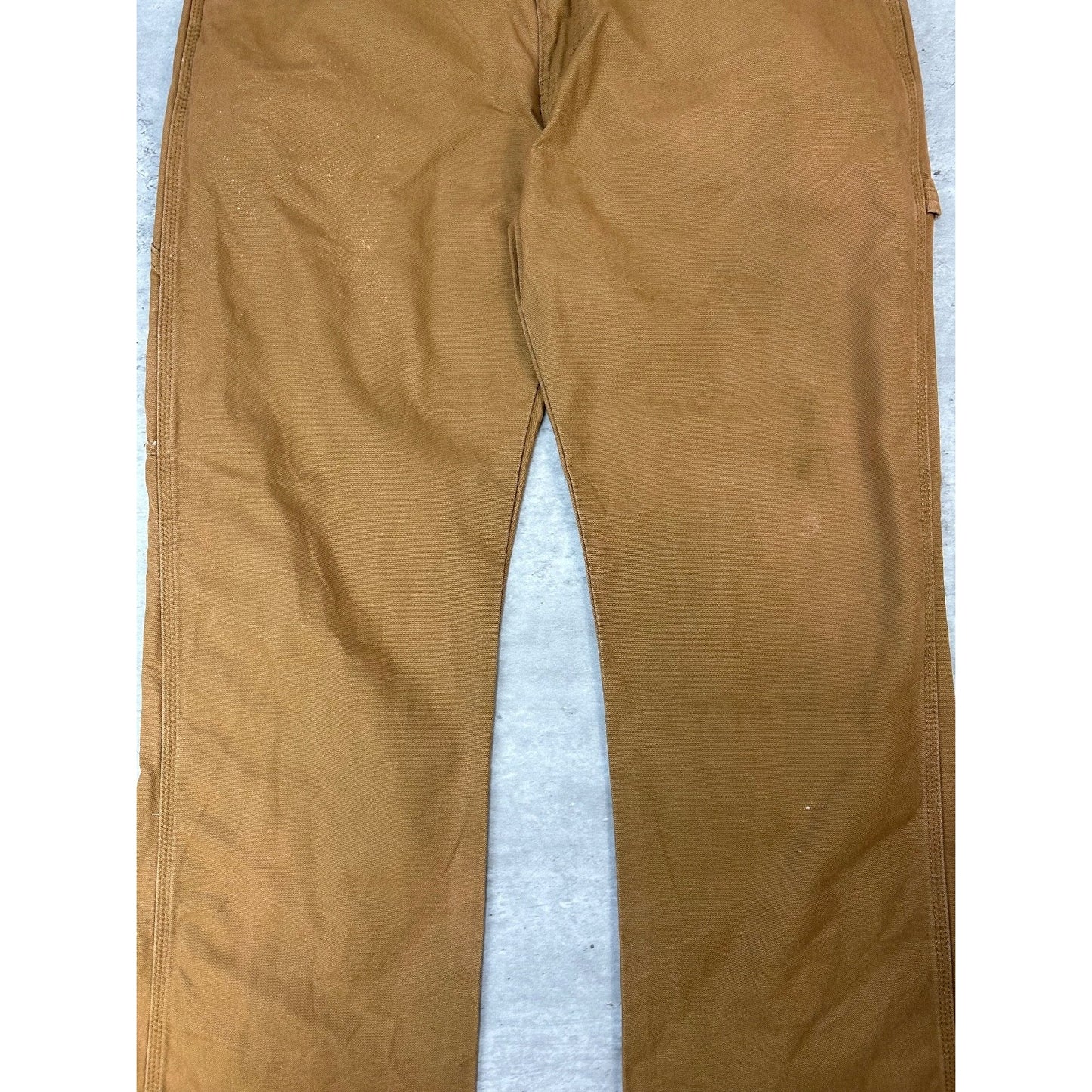 Dickies Canvas Workwear Carpenter Pants Size 36 Beige