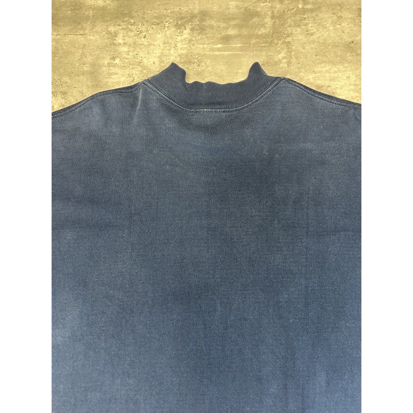 Vintage 2000s Nike Embroidered Swoosh Mock Neck Long Sleeve T-Shirt Size XXL
