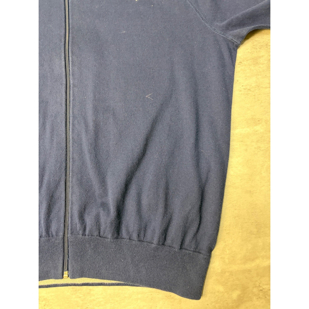 Vintage Polo Ralph Lauren Embroidered Pony Full Zip Sweatshirt Size XL