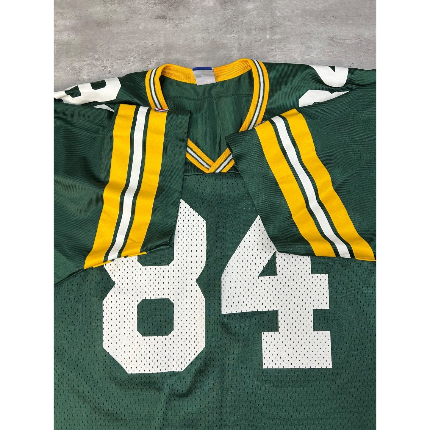 Vintage 90s BIll Schroeder #84 Green Bay Packers Champion Jersey Size 3XL