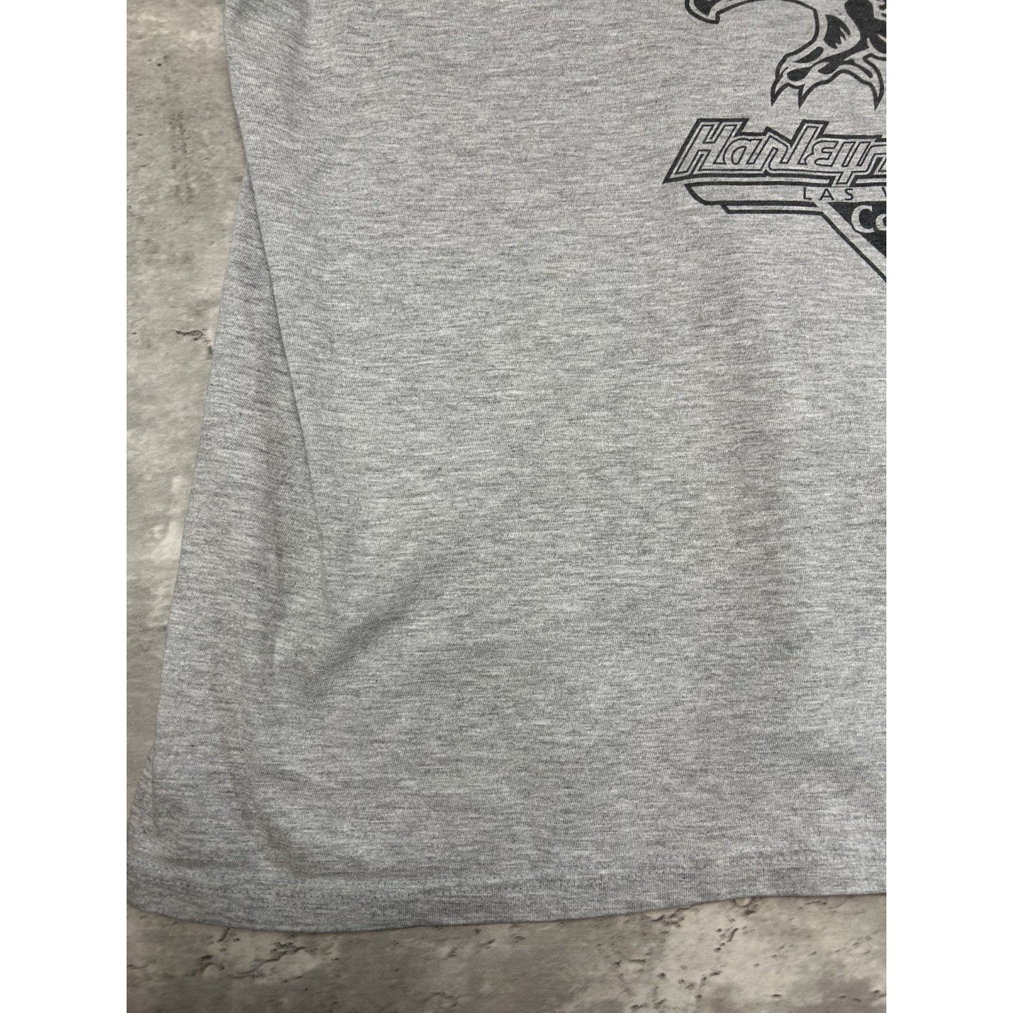 Vintage Harley Davidson Cafe Graphic Spellout Long Sleeve T-Shirt Size 2XL